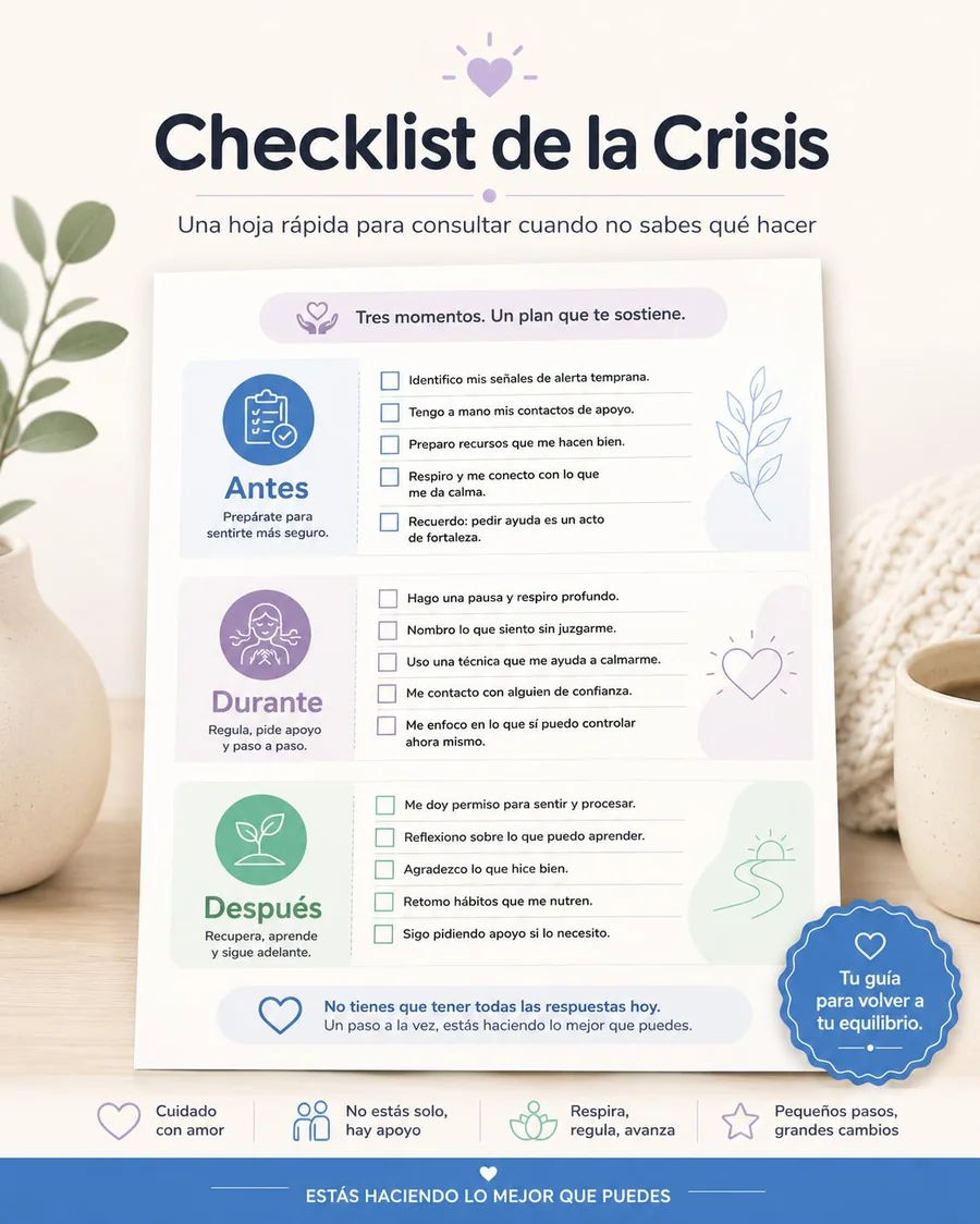 Checklist de la Crisis