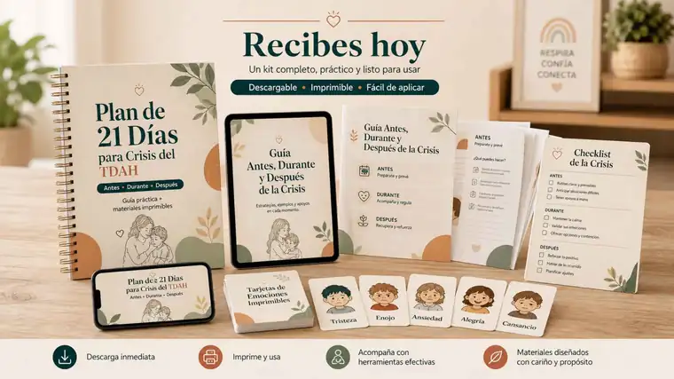 Paquete completo del Plan TDAH 21 Días
