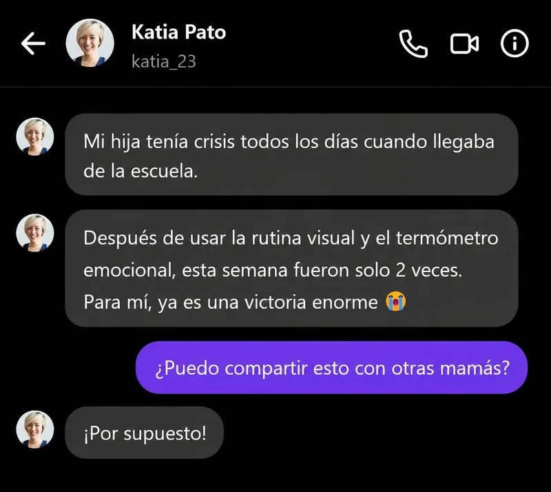 Testimonio de Katia: las crisis pasaron de diarias a solo 2 veces por semana